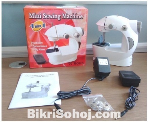 Mini electric sewing machine